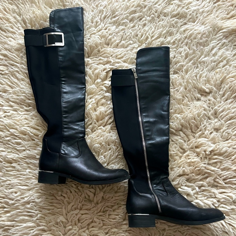 Calvin Klein knee high boots